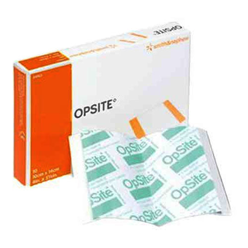 Opsite Transparent Adhesive Dressing 5-1/2" x 4" 20 Count