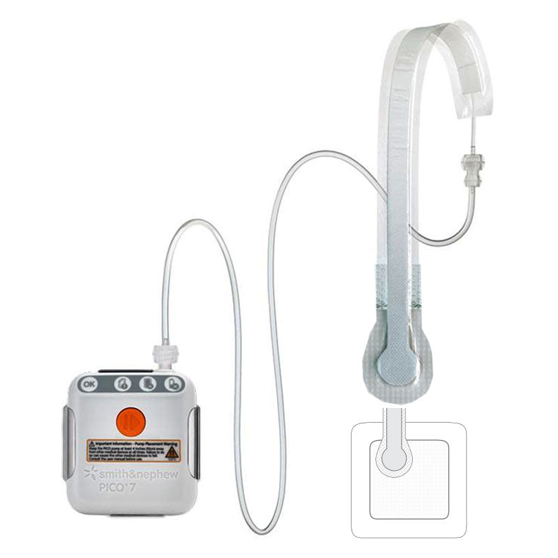 Pico 7 Two Dressing Negative Pressure Wound Therapy System, 6" x 6" 1ct