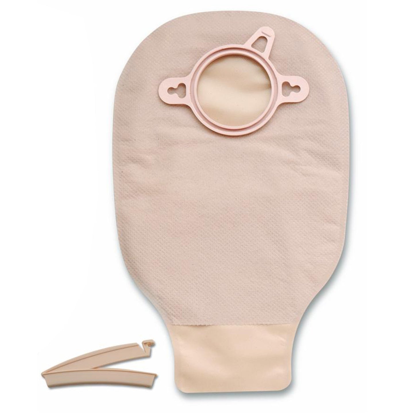 New Image™ 18203 Beige Colostomy Pouch, Pre-cut to Fit 57 mm Stomas