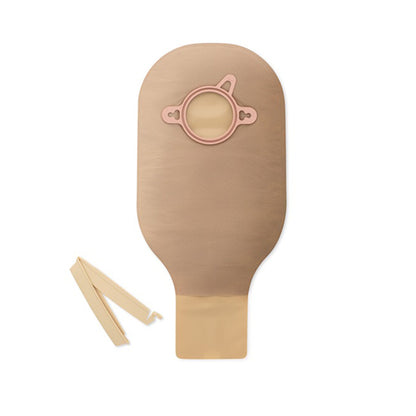 New Image™ 18144 Beige Colostomy Pouch, Pre-cut to Fit 70 mm Stomas