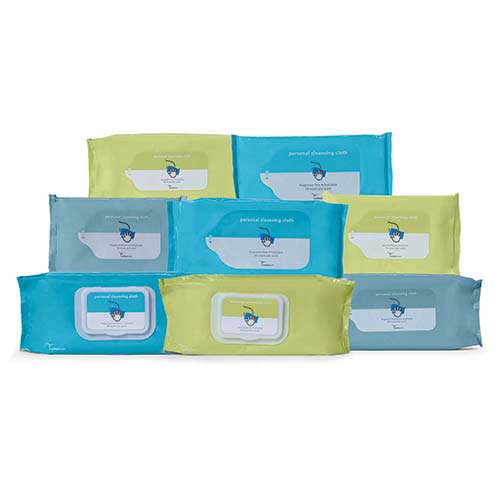 Personal Cleansing Cloth 3.2% Dimethicone Non-Flushable Fragrance Free