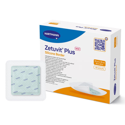 Zetuvit® Plus Silicone Border Super Absorbent Dressing