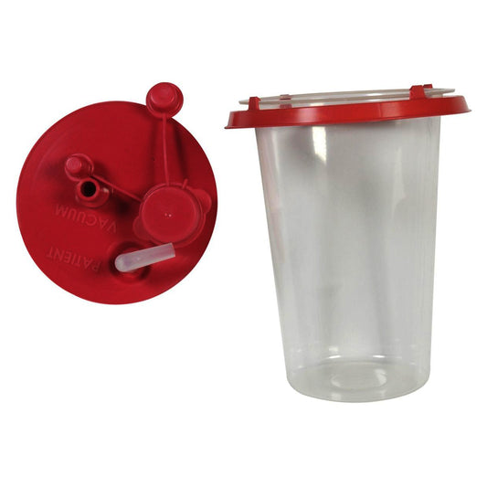 Suction Canister Liner with Lid, 1000 cc