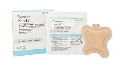 Kendall Silicone Bordered 5-Layer Foam Sacral Dressing