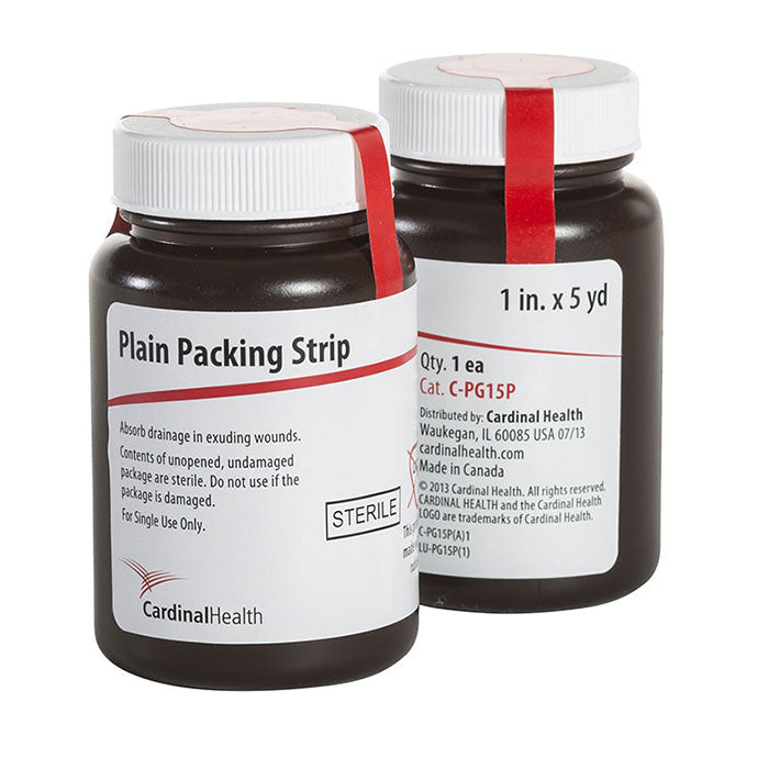 Sterile Plain Packing Strip 1" x 5 Yards