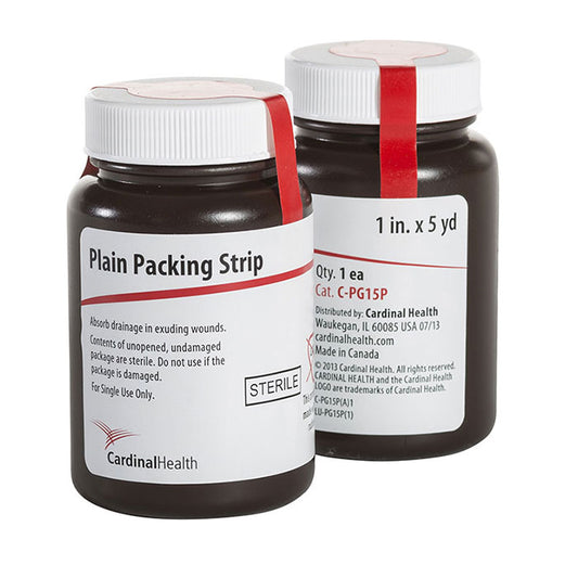 Sterile Plain Packing Strip 1" x 5 Yards
