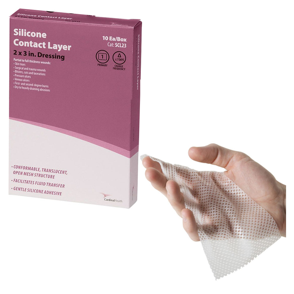 Silicone Contact Layer 2" x 3" Sterile