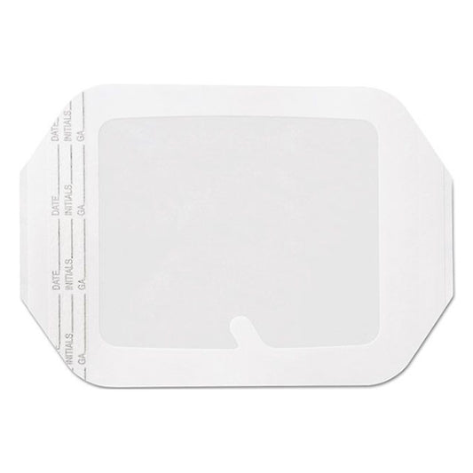Standard Frame Style Window Out Transparent Dressing, 4" x 4.75", Sterile Latex Free - Replaces ZDTF4434