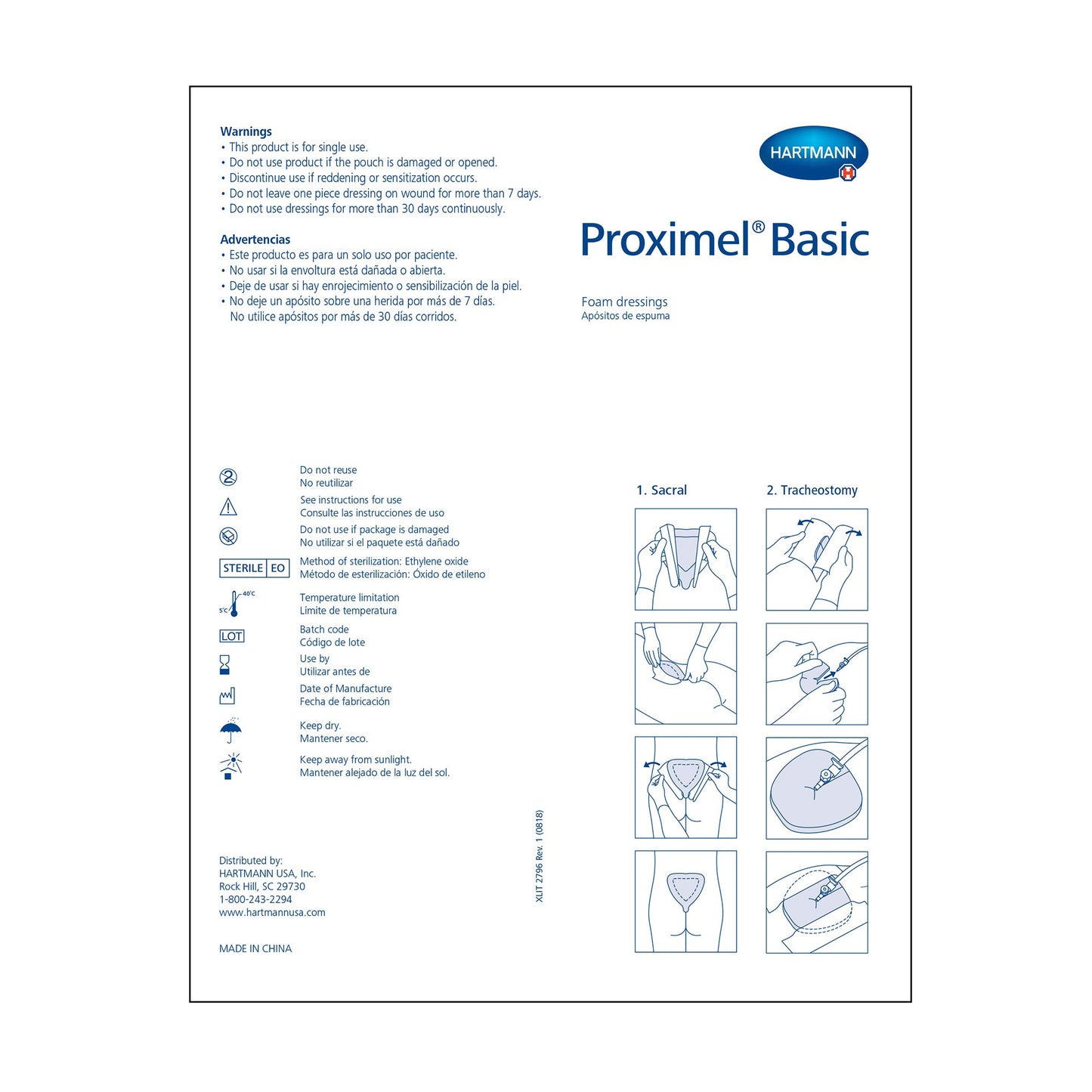 Proximel® Basic Non-Border Foam Dressing