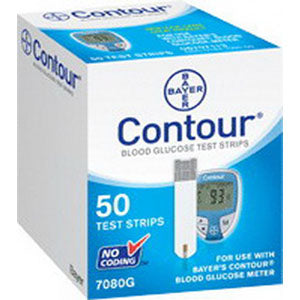 Contour Microfill Blood Glucose Test Strip 50 Count