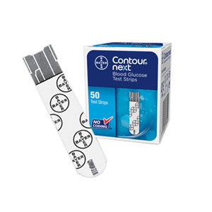 Contour Next Yellow Label Blood Glucose Test Strip (50 count) 50ct
