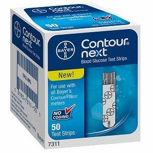 Contour Next Blood Glucose Test Strip (50 count) 50ct