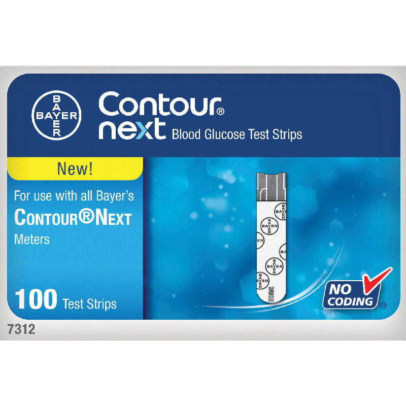 Contour Next Blood Glucose Test Strip (100 count) 100ct
