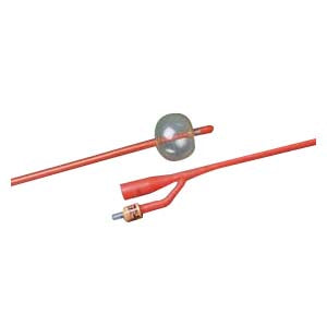 BARDEX LUBRICATH Council 2-Way Foley Catheter 16 Fr 5 cc