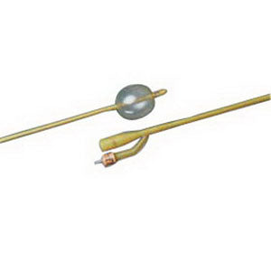 Silastic 2-Way Latex Foley Catheter 28 Fr 30 cc 1ct