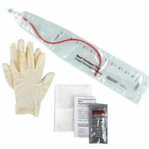 TOUCHLESS Plus Unisex Vinyl Intermittent Catheter Kit 16 Fr 1100mL