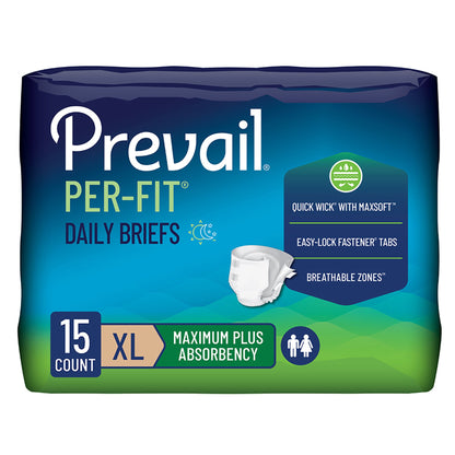 Prevail® Per-Fit® Maximum Incontinence Brief
