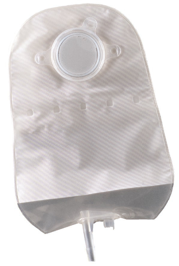 Sur-Fit Natura® Two-Piece Drainable Transparent Urostomy Pouch, 10 Inch Length