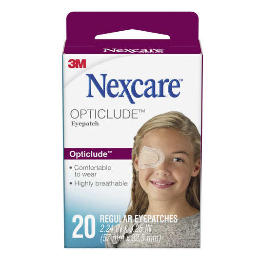 Nexcare Opticlude Eye Patch Regular 20 Count 1539