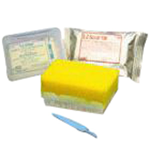 E-Z Scrub Surgical Scrub Brush Impregnated with 4% CHG 30 Count