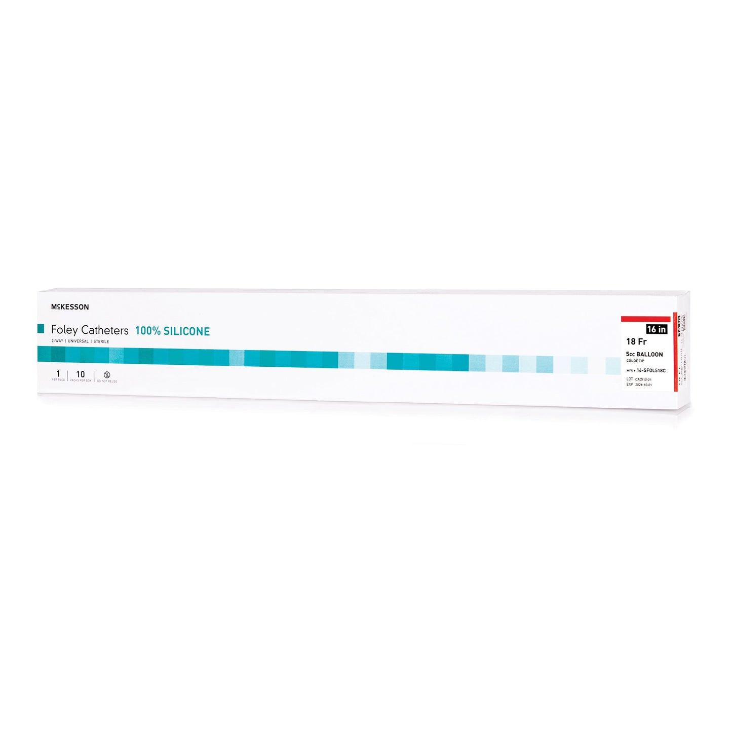 McKesson Silicone Foley Catheter, Coudé Tip