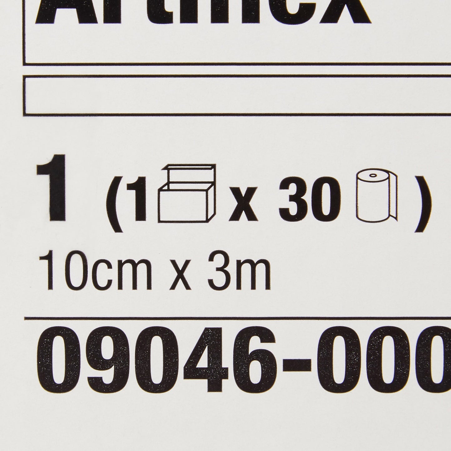 Artiflex® White Undercast Padding Bandage, 10 Centimeter x 3 Meter