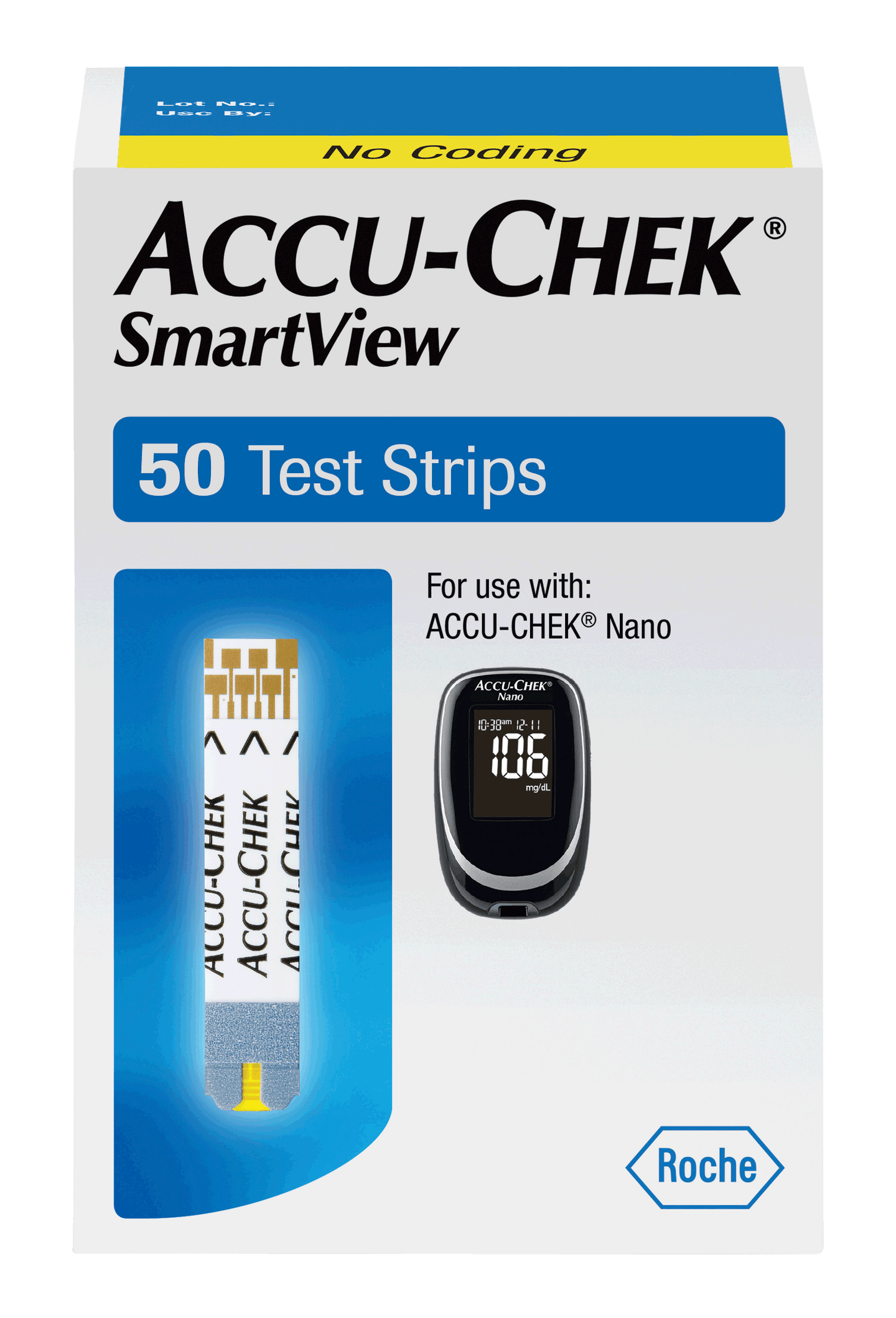 ACCU-CHEK SmartView Retail Test Strip 50 Count