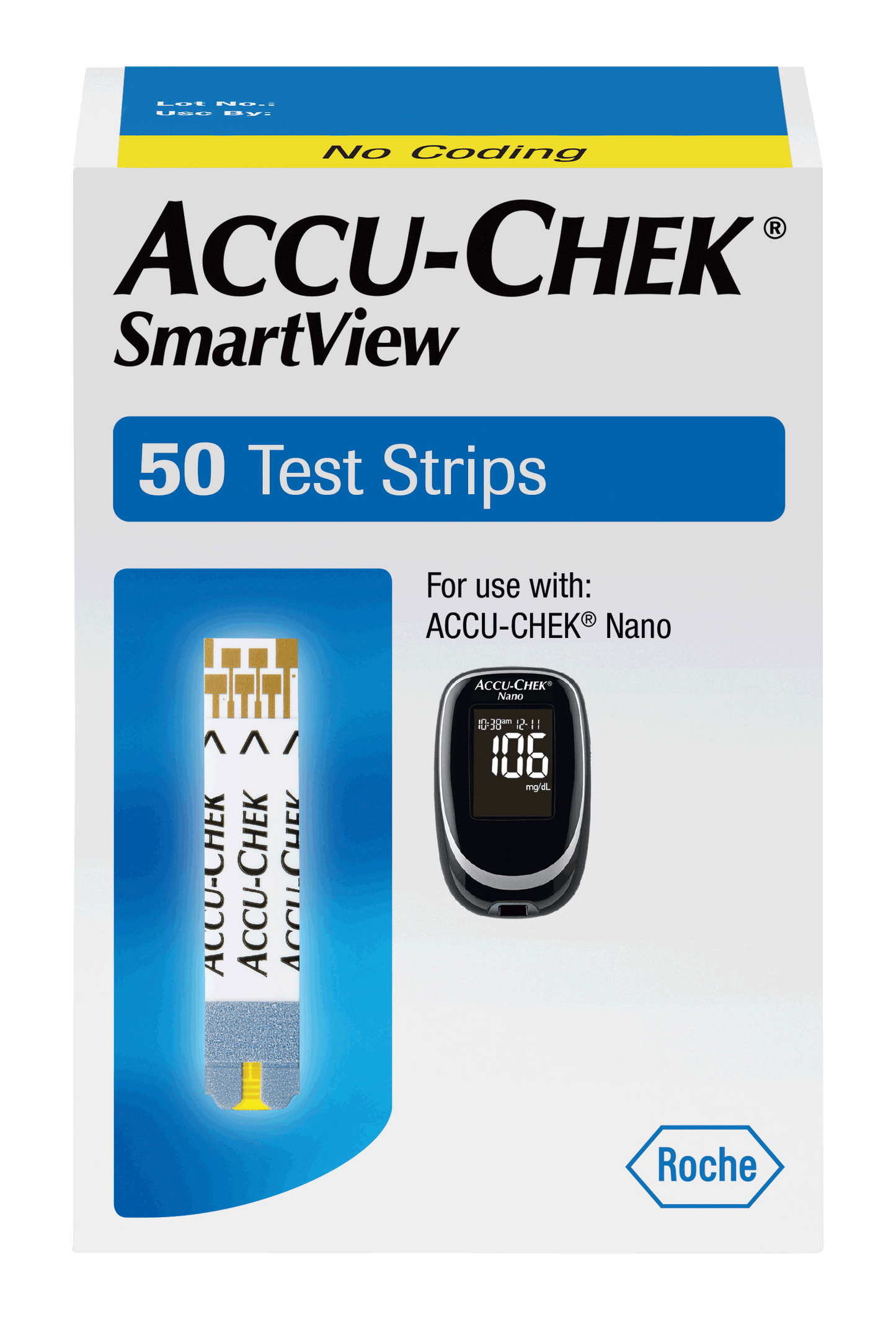 ACCU-CHEK SmartView Retail Test Strip 50 Count