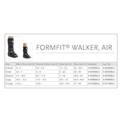Ossur® Formfit® Standard Height Air Walker Boot, Large