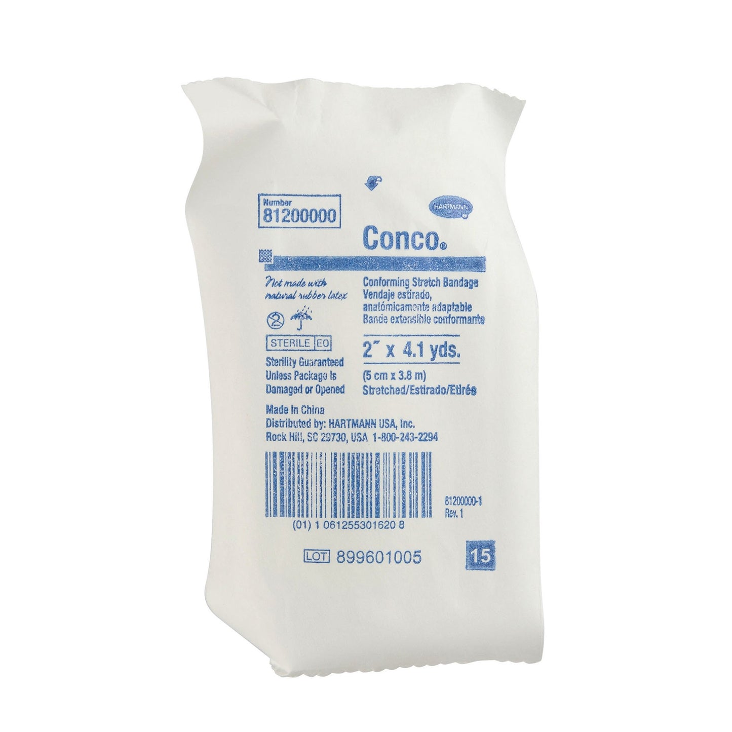 Conco® Conforming Bandage, 2 Inch x 4-1/10 Yard
