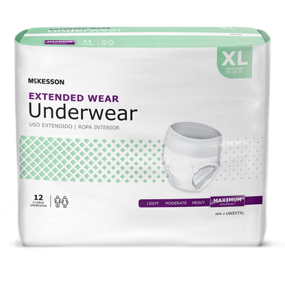 McKesson Extended Wear Maximum Absorbency Underwear