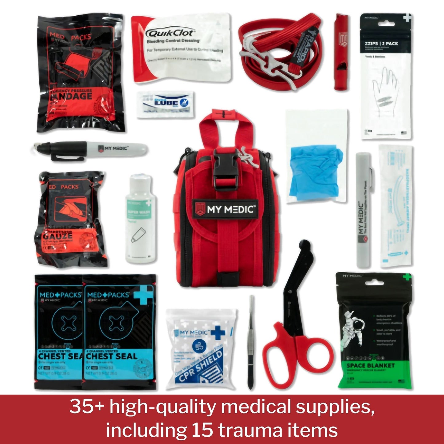My Medic™ TFAK Trauma First Aid Kit, Emergency Medical Supplies