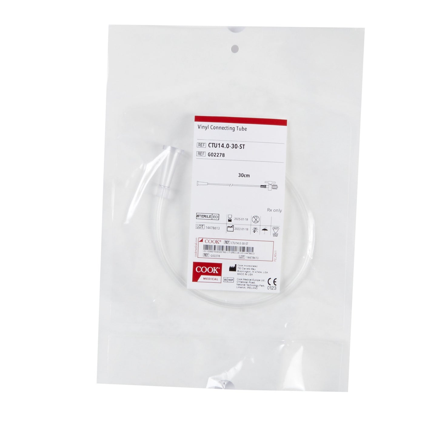 Cook® Vinyl Connecting Tube
