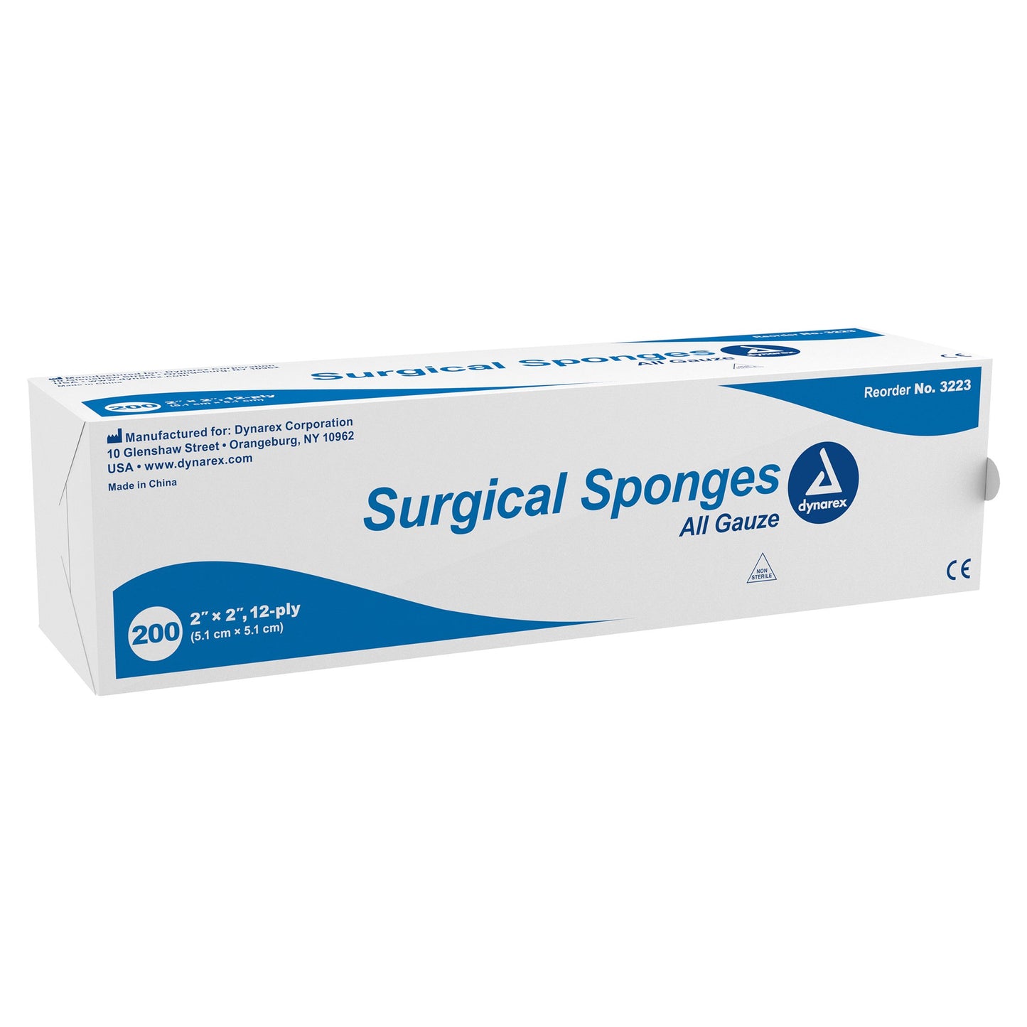 Dynarex® Gauze Sponge, 2 x 2 Inch