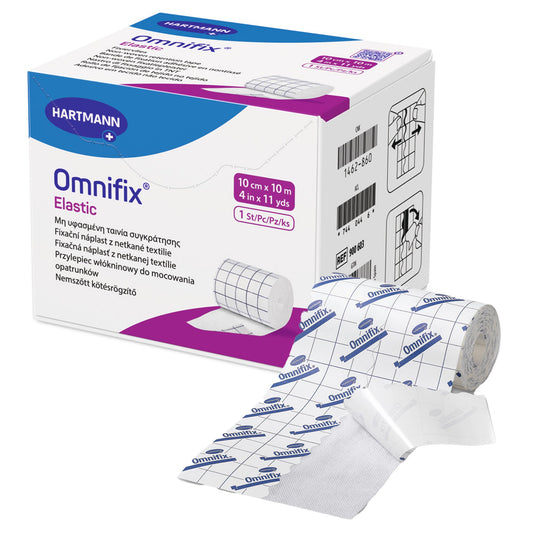 Omnifix® Nonwoven Dressing Retention Tape, 4 Inch x 10 Yard