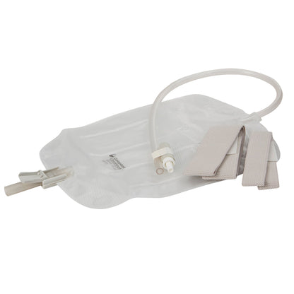 Conveen® Contour® Urinary Leg Bag: Anti-Reflux Valve, Polyethylene/Flocked
