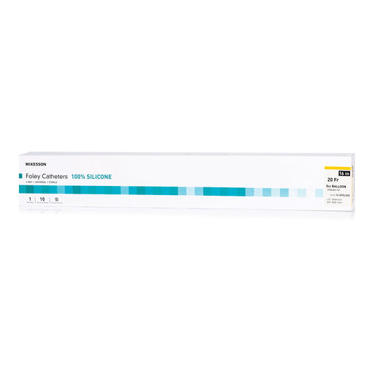 McKesson Silicone Foley Catheter, 5cc