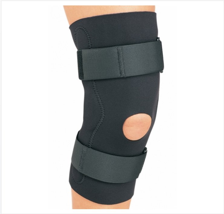 ProCare® Hinged Knee Brace, Black