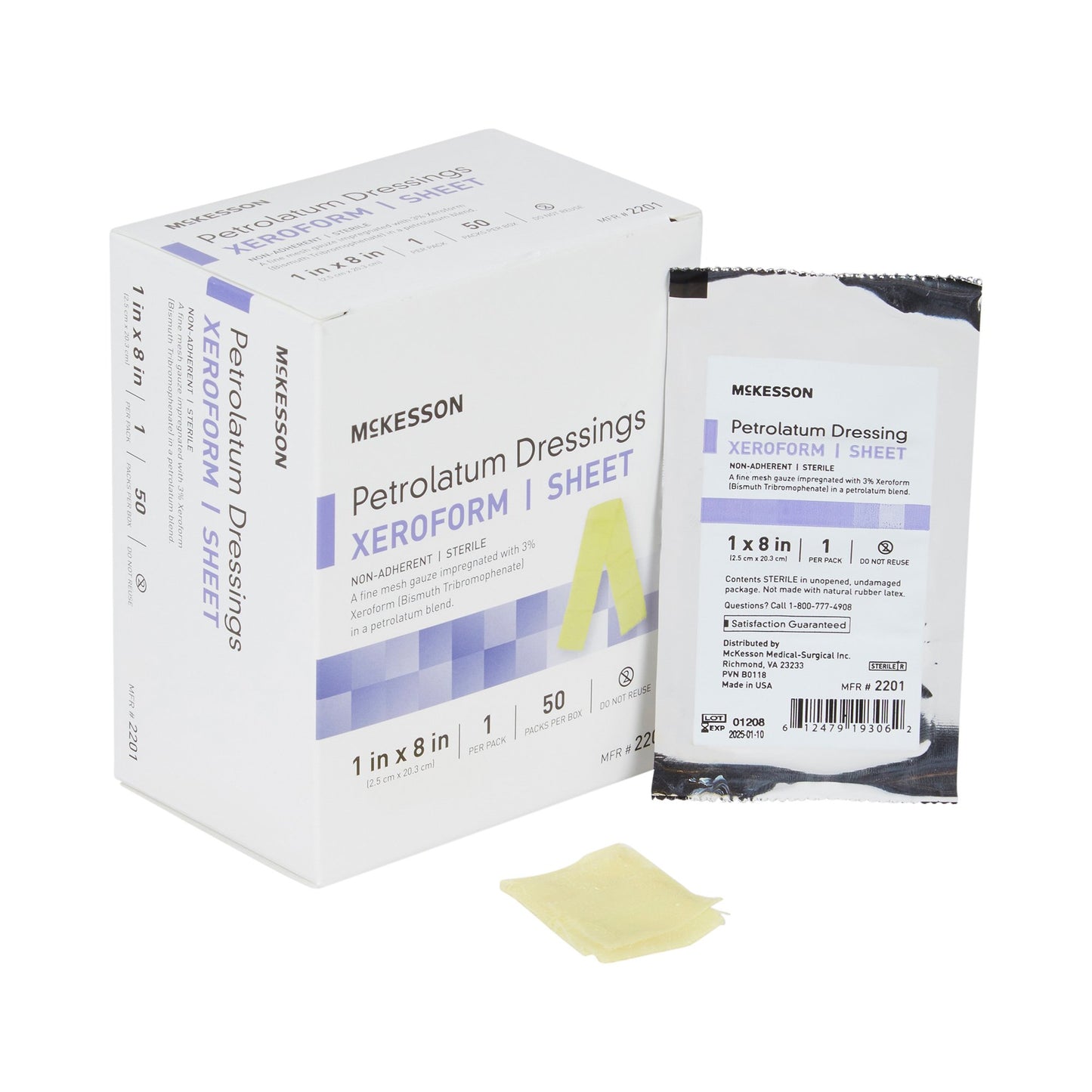 McKesson Xeroform Petrolatum Impregnated Dressing