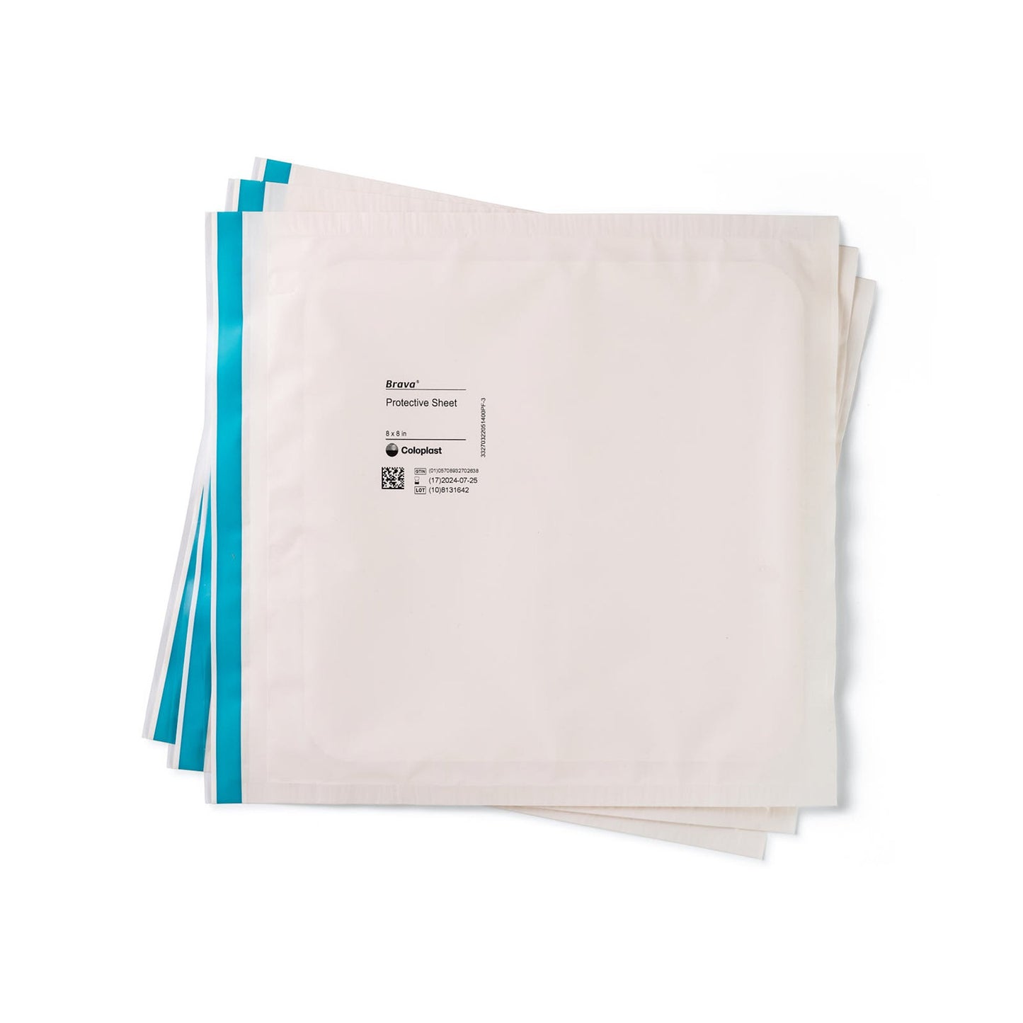 Brava® Stoma Skin Protective Sheets, 8 x 8 Inch