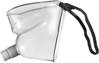 Face Tent Mask, Adult w/Elastic Strap