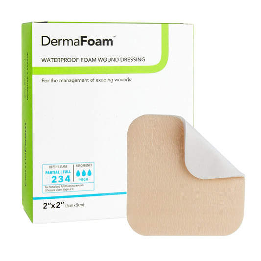 DermaFoam® Nonadhesive without Border Foam Dressing