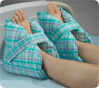 Posey Quilted Heel Pillow One Sz Velcro Fastener