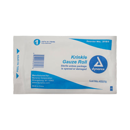 Dynarex® Fluff Bandage Roll, 4-1/2 Inch x 4-1/10 Yard