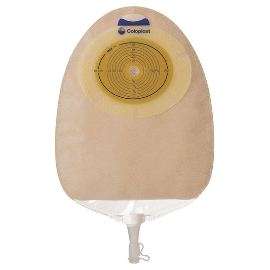 Sensura One-Piece Multi-Chamber Urostomy Pouch Flat CTF - Transparent 10 Count