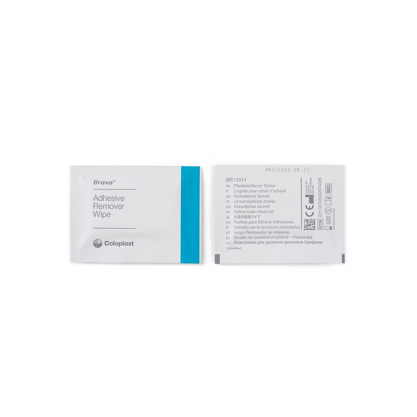 Brava Adhesive Remover Wipe Sting-free