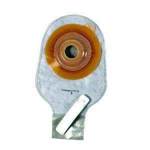 Assura One-Piece Standard Drainable Pouch Cut-to-Fit Convex 3/4" - 1-3/4" 10 Count Opaque