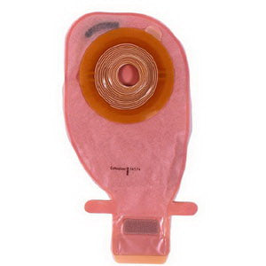 Assura One-Piece Convex Drainable Pouch Cut-to-Fit 5/8" - 1-3/4" Opaque 10 Count