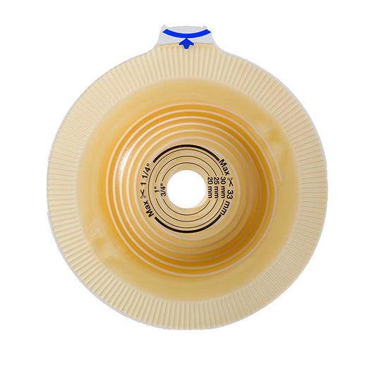 Assura 2-Piece Cut-to-Fit Convex Light Standard Wear Skin Barrier 5/8" - 7/8" 5ct