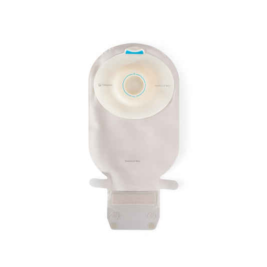 SenSura Mio One-Piece EasiClose WIDE Outlet Convex Light Maxi Transparent Pre-Cut 10 Count 1/8